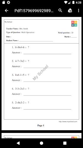 Math Tests: Questions, Quiz Screenshot 7