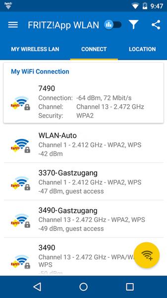 FRITZ!App WLAN Screenshot 3