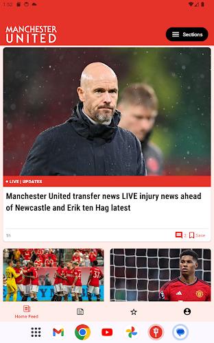 Manchester United News Screenshot 5