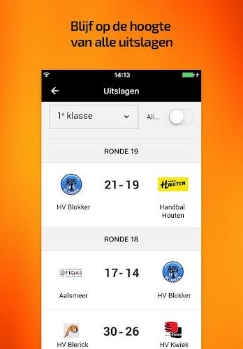 HandbalNL Screenshot 1