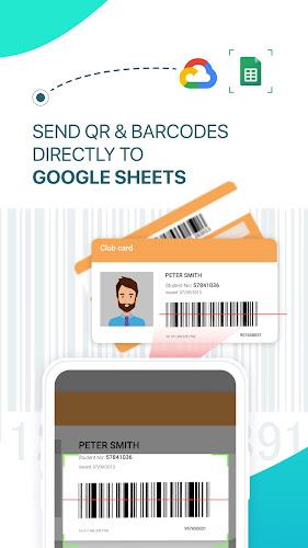 Scan to Google Sheets - QR & B Screenshot 3 