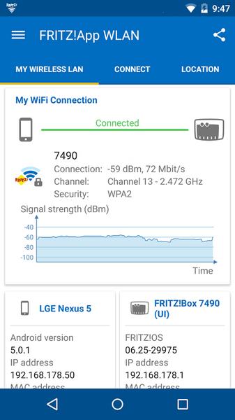 FRITZ!App WLAN Screenshot 4 