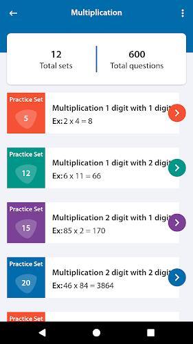 Math Tests: Questions, Quiz Screenshot 2 