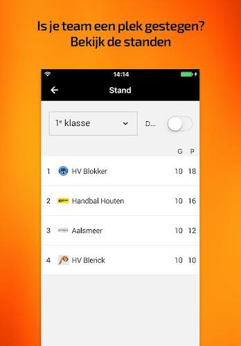 HandbalNL Screenshot 2