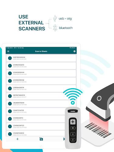 Scan to Google Sheets - QR & B Screenshot 14