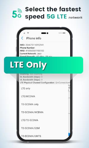 5G/4G LTE Only Network Mode Screenshot 3 
