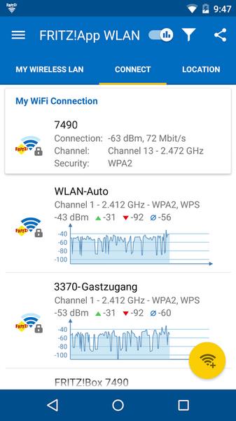 FRITZ!App WLAN Screenshot 2 