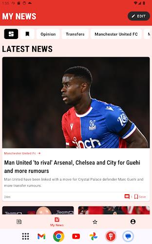 Manchester United News Screenshot 6