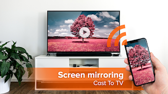 Cast to TV App - Screen Mirror Screenshot 1