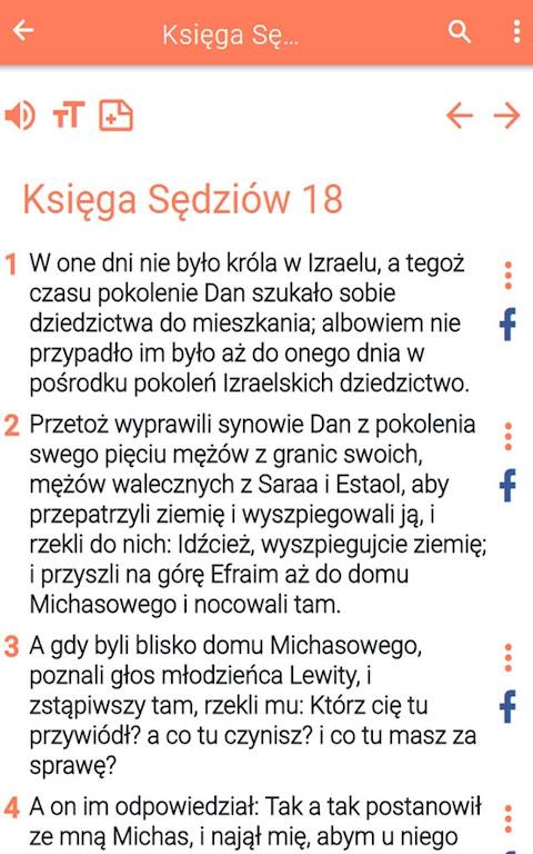 Bible in Polish Screenshot 4