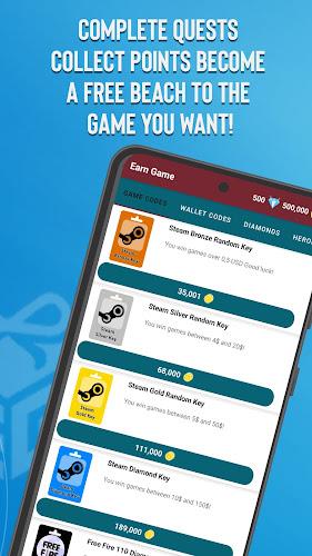 Earn Game - Get UC & Game Code Screenshot 2 