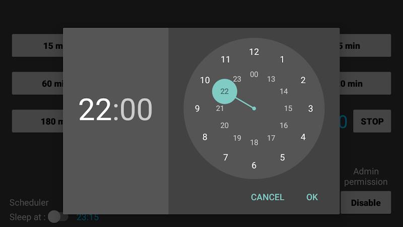 Sleep TV Timer (Screen &Media) Screenshot 10