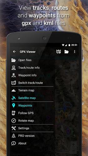 GPX Viewer Screenshot 1