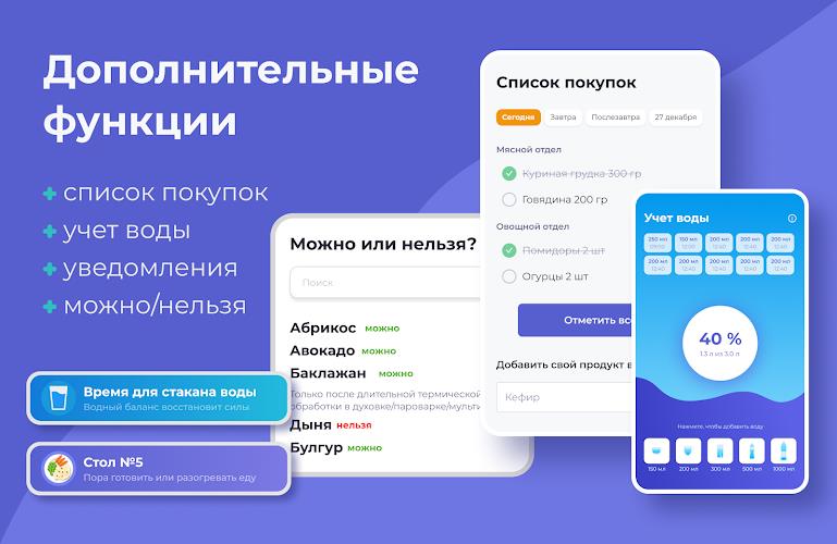 Диета стол 5 - меню и рецепты Screenshot 5 