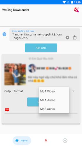 Downloader for WeSing Screenshot 1 