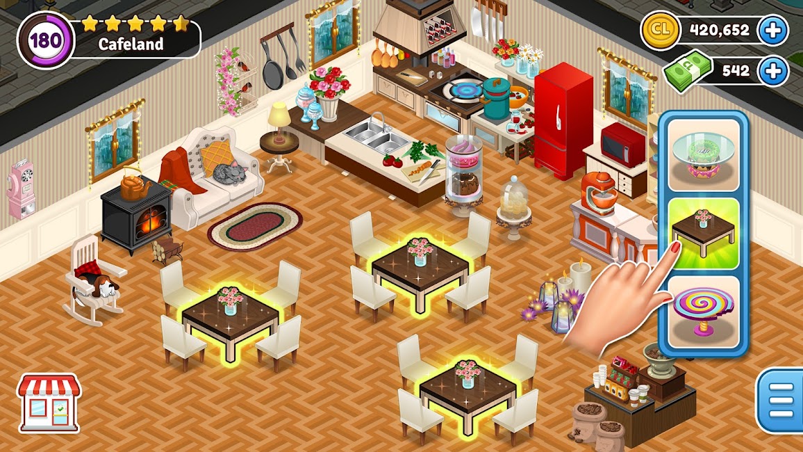 Cafeland & Restaurant Cooking Screenshot 2