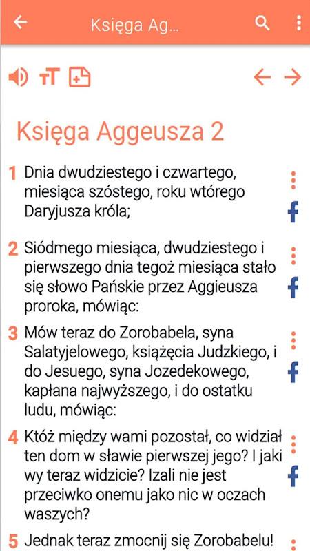 Bible in Polish Screenshot 14