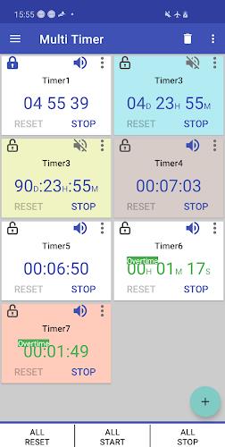 Multi Timer - Stopwatch Timer Screenshot 5