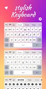 Fonts Keyboard & Emoji Theme Screenshot 1