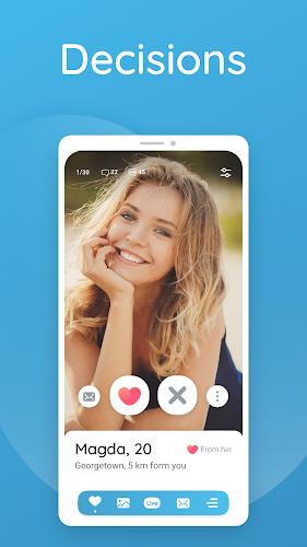 Fotka - dating, chat and flirt Screenshot 1 