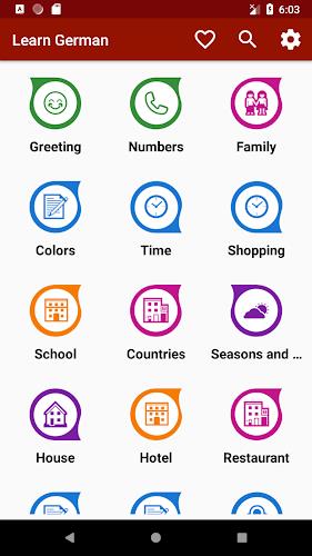 Learn German Offline For Go Screenshot 1 