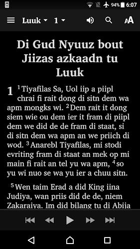 Jamaican Creole Bible Screenshot 3 