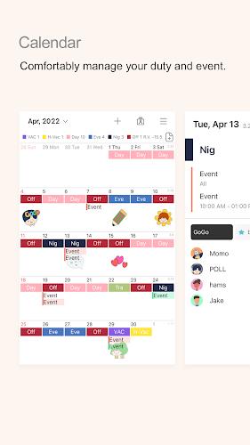 MYDUTY - Nurse Calendar Screenshot 1 