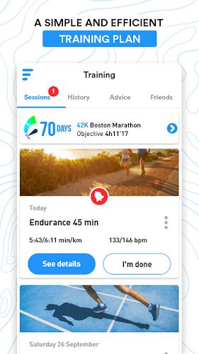 FREQUENCE Running - Coach Screenshot 2 