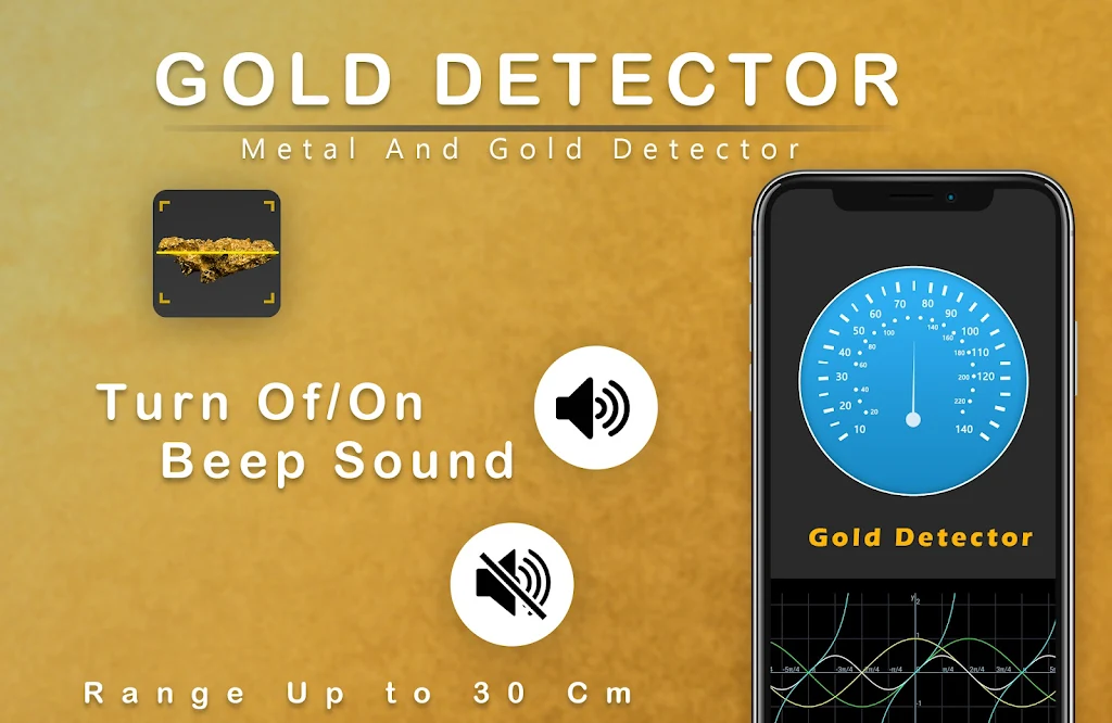 Gold Detector App: Gold Finder Screenshot 3