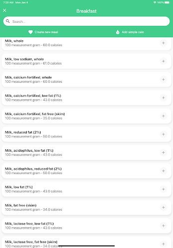 Calories: Eat Clean Diet Track Screenshot 8 