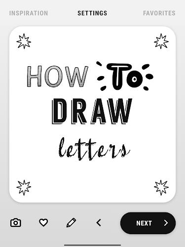 Hand lettering ideas generator Screenshot 16