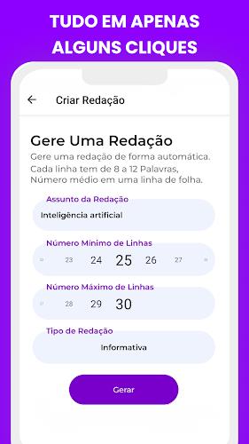 Gerador de Redação - IA Screenshot 3 