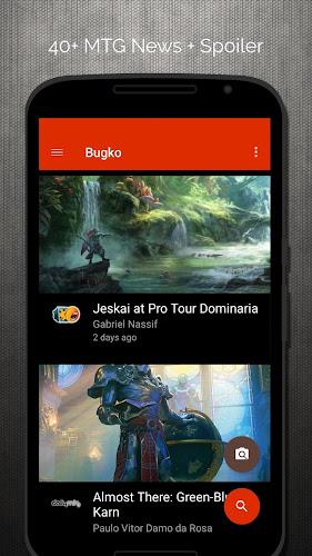 Bugko - MTG Companion App Screenshot 1