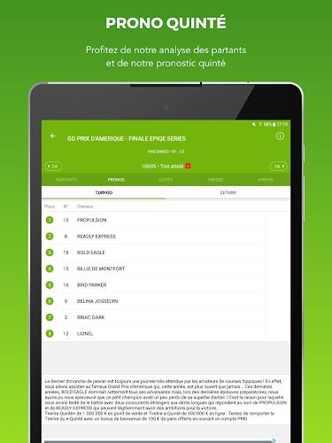 Turf résultats des courses Screenshot 10