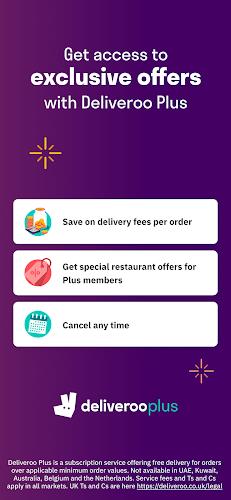 Deliveroo: Food Delivery UK Screenshot 2