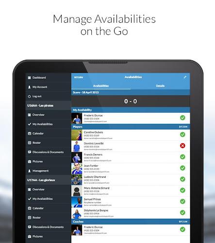 MonClubSportif Screenshot 6