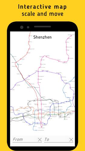 Shenzhen metro map Screenshot 1 