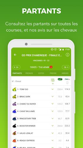 Turf résultats des courses Screenshot 3 