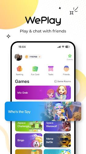 WePlay - Game & Party Screenshot 1