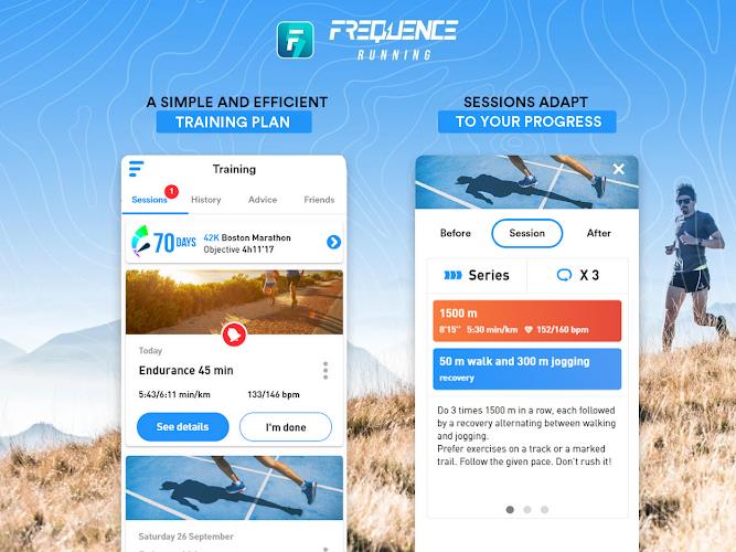FREQUENCE Running - Coach Screenshot 8