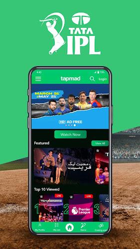 tapmad: Live Cricket World Cup Screenshot 1