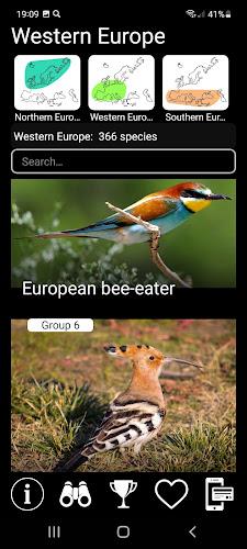 Birds of Europe Field Guide Screenshot 2 