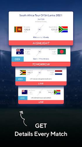 Live Cricket Score - WC 2023 Screenshot 2