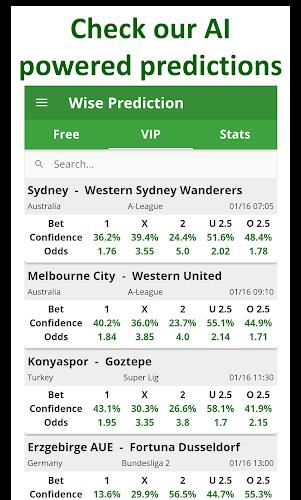 Daily Soccer Betting Tips Odds Screenshot 1