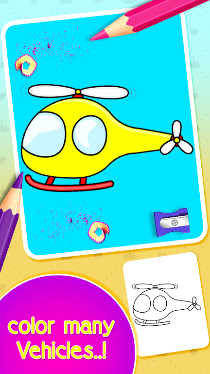 Drawing and Coloring Book Game Screenshot 1 