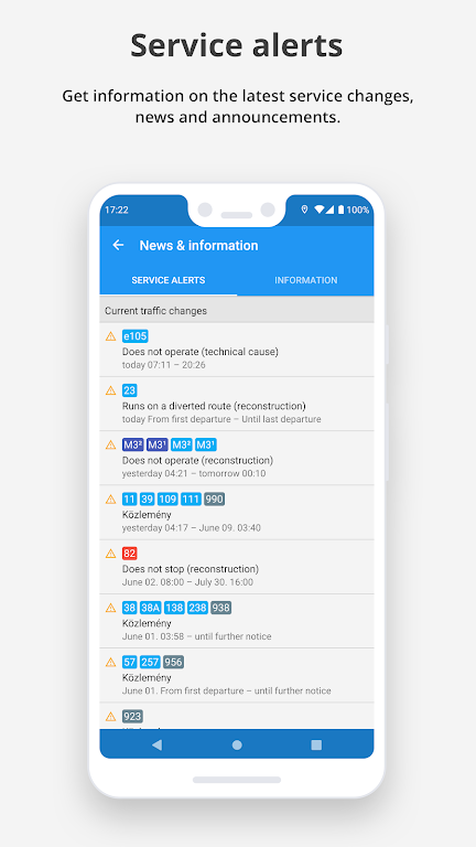 menetrend.app - Public Transit Screenshot 7 