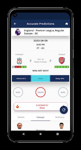 Accurate Soccer Predictions Screenshot 5