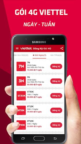 My Viettel: Đăng Ký 4G Viettel Screenshot 1