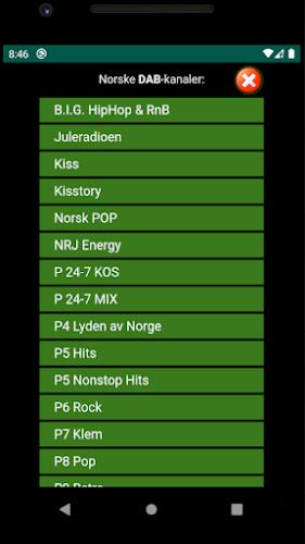 Norsk Radio App - DAB+FM Norge Screenshot 3