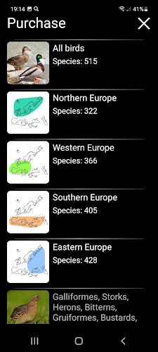 Birds of Europe Field Guide Screenshot 8 